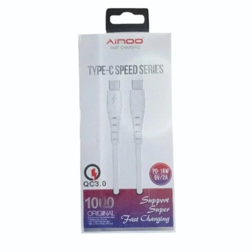 Ainoo Type-C to Type-C High-Speed Charging Cable
